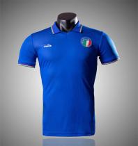 1990 Italy Home Blue Retro Soccer Jersey