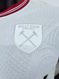 23-24 West Ham Away Player Version Soccer Jersey