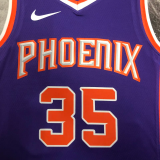 SUNS DURANT #35 Purple Top Quality Hot Pressing NBA Jersey
