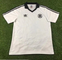 1980 Germany Home White Retro Soccer Jersey