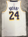 22-23 LAKERS BRYANT #24 White Top Quality Hot Pressing NBA Jersey(圆领)