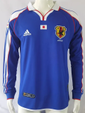 2000 Japan Home Long Sleeve Retro Soccer Jersey