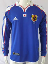 2000 Japan Home Long Sleeve Retro Soccer Jersey