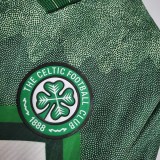 1991-1992 Celtic Away Green Retro Soccer Jersey