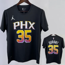 2023 SUNS DURANT #35 Black Quick drying T-shirt (Trapeze Edition)