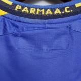2001-2002 Parma Home Retro Soccer Jersey
