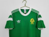 1990 Cameroon Home Retro Soccer Jersey