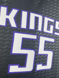 22-23 Kings WILLIAMS #55 Black Top Quality Hot Pressing NBA Jersey (Trapeze Edition)