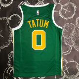 CELTICS TATUM #0 Green Top Quality Hot Pressing NBA Jersey