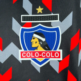 23-24 Colo-Colo Black Red Red Training Shirts