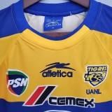 2001-2002 Tigres UANL Home Retro Soccer Jersey
