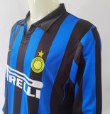 1998-1999 INT Home Long sleeves Retro Soccer Jersey