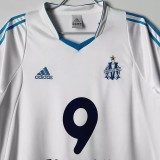 2003-2004 Marseille Home Retro Soccer Jersey