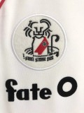 1986 River Plate White Retro Soccer Jersey