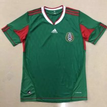 2010 Mexico Home Retro Soccer Jersey