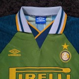 1994-1995 INT Away Green Retro Soccer Jersey