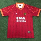 1999-2000 Roma Home Retro Soccer Jersey