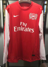 2011-2012 ARS Home Long Sleeve Retro Player Version Soccer Jersey