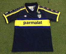 1999-2000 Parma Away Yellow Retro Soccer Jersey