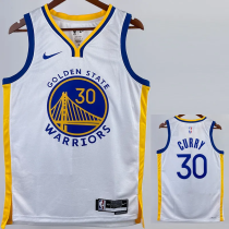22-23 WARRIORS CURRY #30 White Top Quality Hot Pressing NBA Jersey