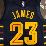 Cleveland Cavaliers JAMES #23 Black Top Quality Hot Pressing NBA Jersey