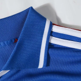 2000-2001 France Home Retro Soccer Jersey