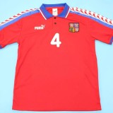 1996 Czech Home Retro Soccer Jersey