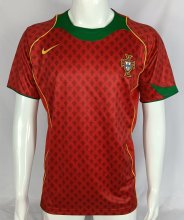 2004 Portugal Home Retro Soccer Jersey