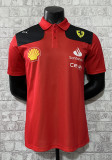 2023 F1 Ferrari Number55 New Pattern Short Sleeve Racing Suit