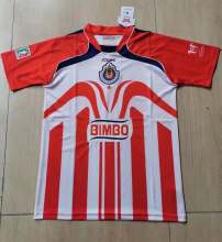 2006-2007 Chivas Red Retro Soccer Jersey