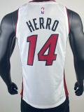 22-23 HEAT HERRO #14 White Top Quality Hot Pressing NBA Jersey