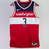 22-23 Wizards BEAL #3 Red Top Quality Hot Pressing NBA Jersey