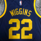 22-23 WARRIORS WIGGINS #22 Royal blue Top Quality Hot Pressing NBA Jersey (Trapeze Edition)