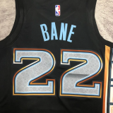 22-23 GRIZZLIES BANE #22 Black City Edition Top Quality Hot Pressing NBA Jersey