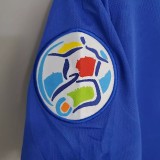 1996-1997 Italy Home Blue Retro Soccer Jersey