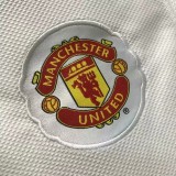 2008-2009 Man Utd Away Long Sleeve Retro Soccer Jersey