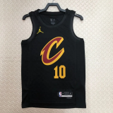 22-23 Cleveland Cavaliers CARLAND #10 Black Top Quality Hot Pressing NBA Jersey (Trapeze Edition)
