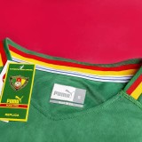 2002 Cameroon Home Retro Soccer Jersey