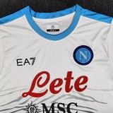 21-22 Napoli Commemorative Edition White Fans Soccer Jersey