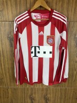 2010-2011 Bayern Home Long sleeves Retro Soccer Jersey