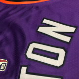 22-23 SUNS AYTON #22 Purple Top Quality Hot Pressing NBA Jersey (Retro Logo)