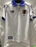 1998 Japan Away White Retro Soccer Jersey