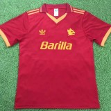 1992-1994 Roma Home Retro Soccer Jersey