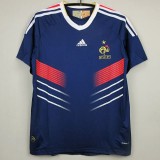 2010 France Home Retro Soccer Jersey