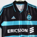 1999-2000 Marseille Third Black Retro Soccer Jersey