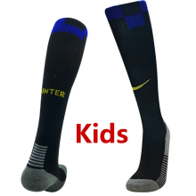 23-24 INT Home Black Kids Socks