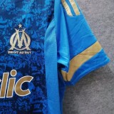 2011-2012 Marseille Away Blue Retro Soccer Jersey