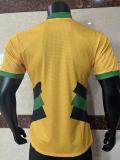 2023 Bayern Player Version Yellow Casual Slim Fit Training shirts