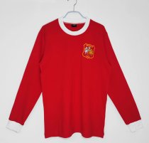 1963 Man Utd Home Long Sleeve Retro Soccer Jersey