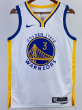 22-23 WARRIORS POOLE #3 White Top Quality Hot Pressing NBA Jersey